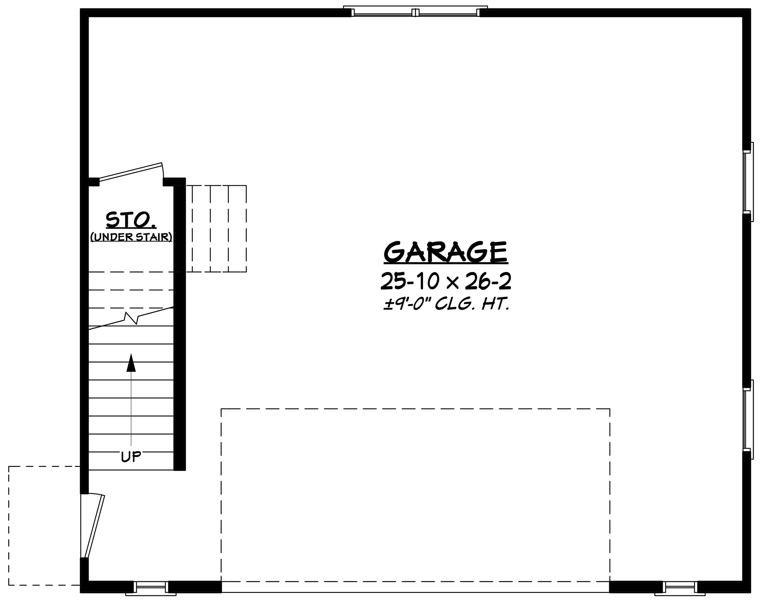 Wakefield lower level floor plan