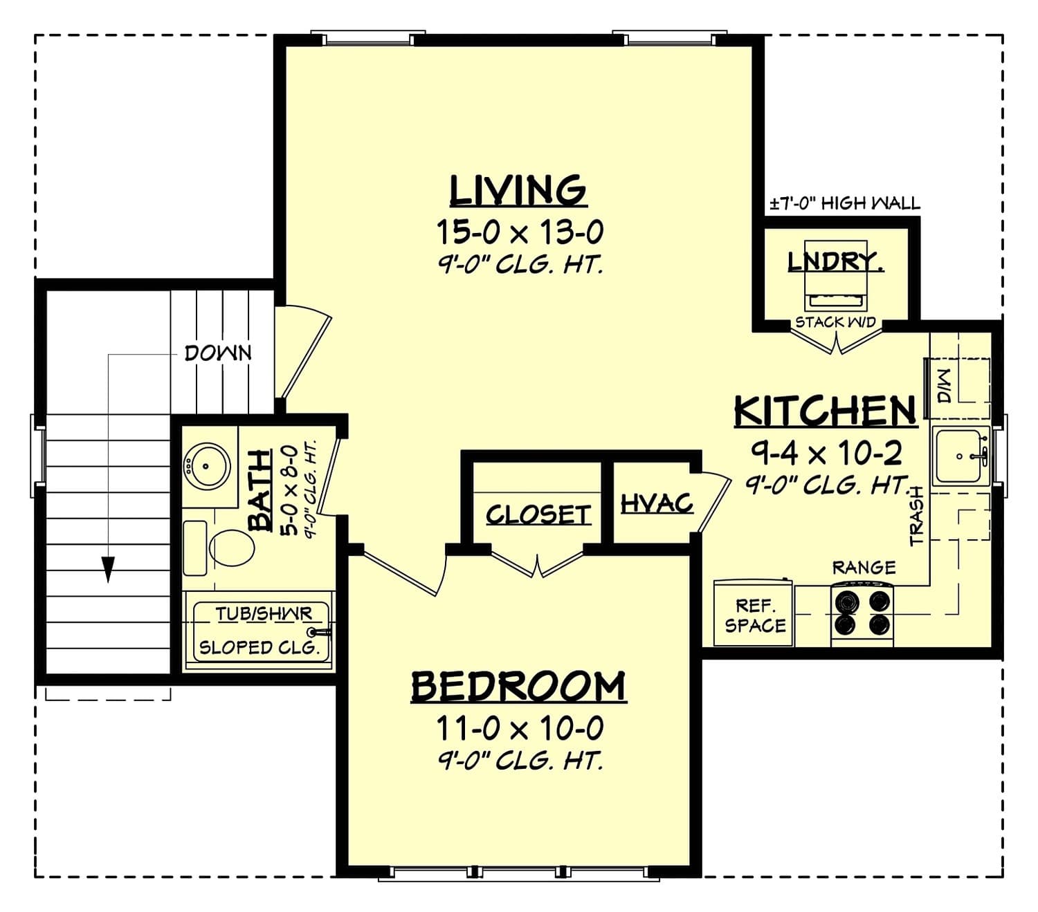 Wakefield upper level floor plan