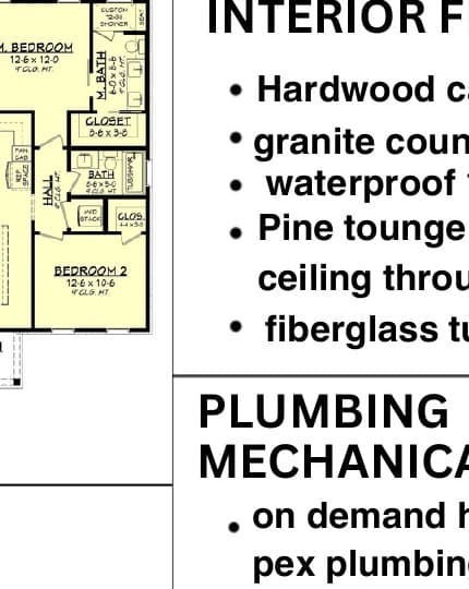 Ella's Retreat floor plan